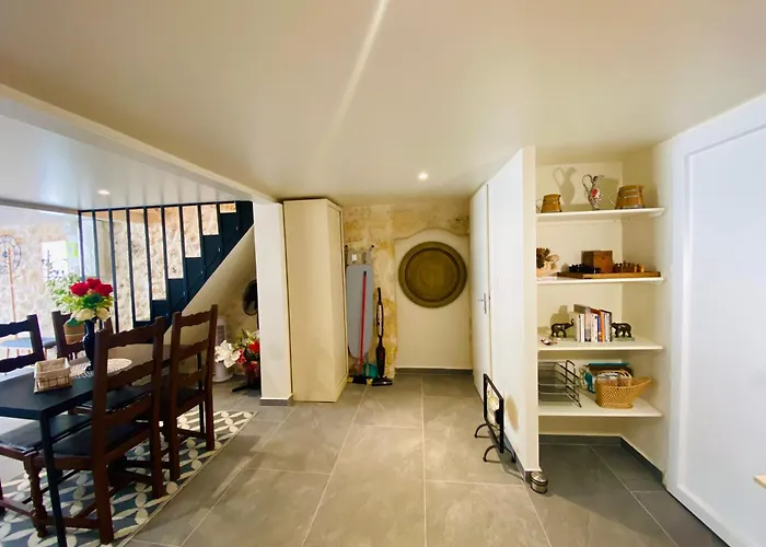 Maison Des Vignes Avec Menage, Draps Et Serviettes Inclus